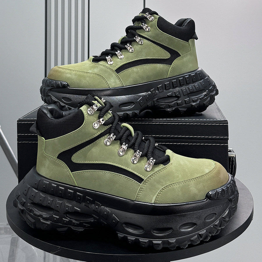 Chunky Platform Height Increase Boots