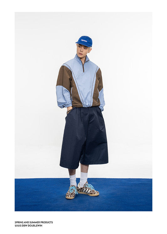 Jacket with removable shoulder pads