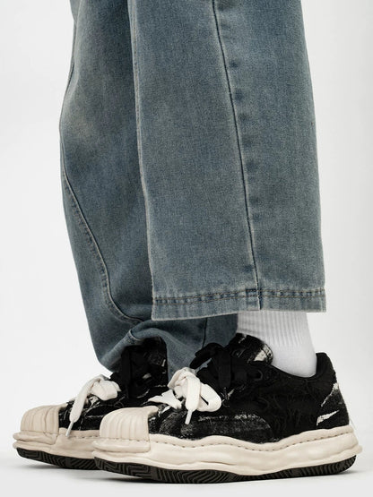 Ashen Rift Double-Lace Sneakers