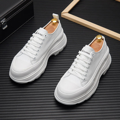 Lace Up Platform Thick Sole Sneakers