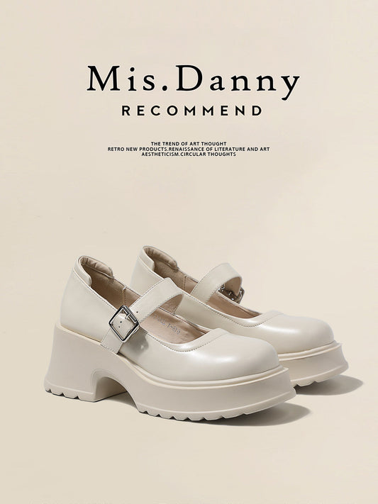 PU Leather Platform Pumps