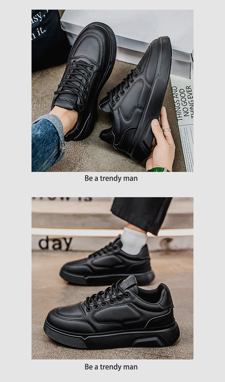 Chunky Sole Low-Top Casual Sneakers