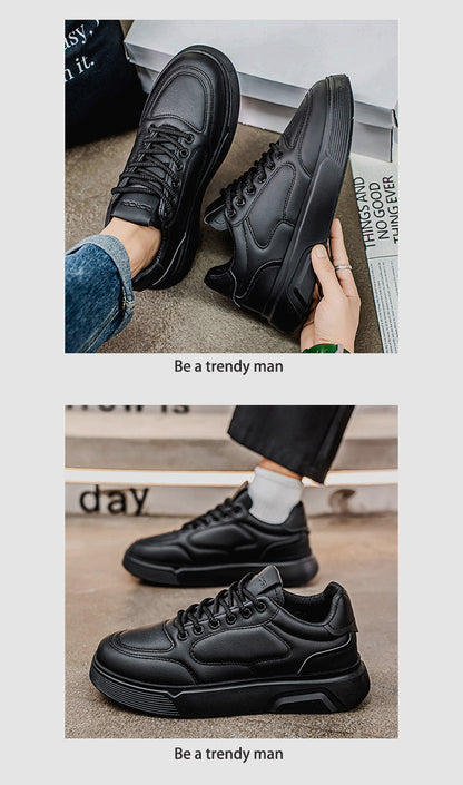 Chunky Sole Low-Top Casual Sneakers
