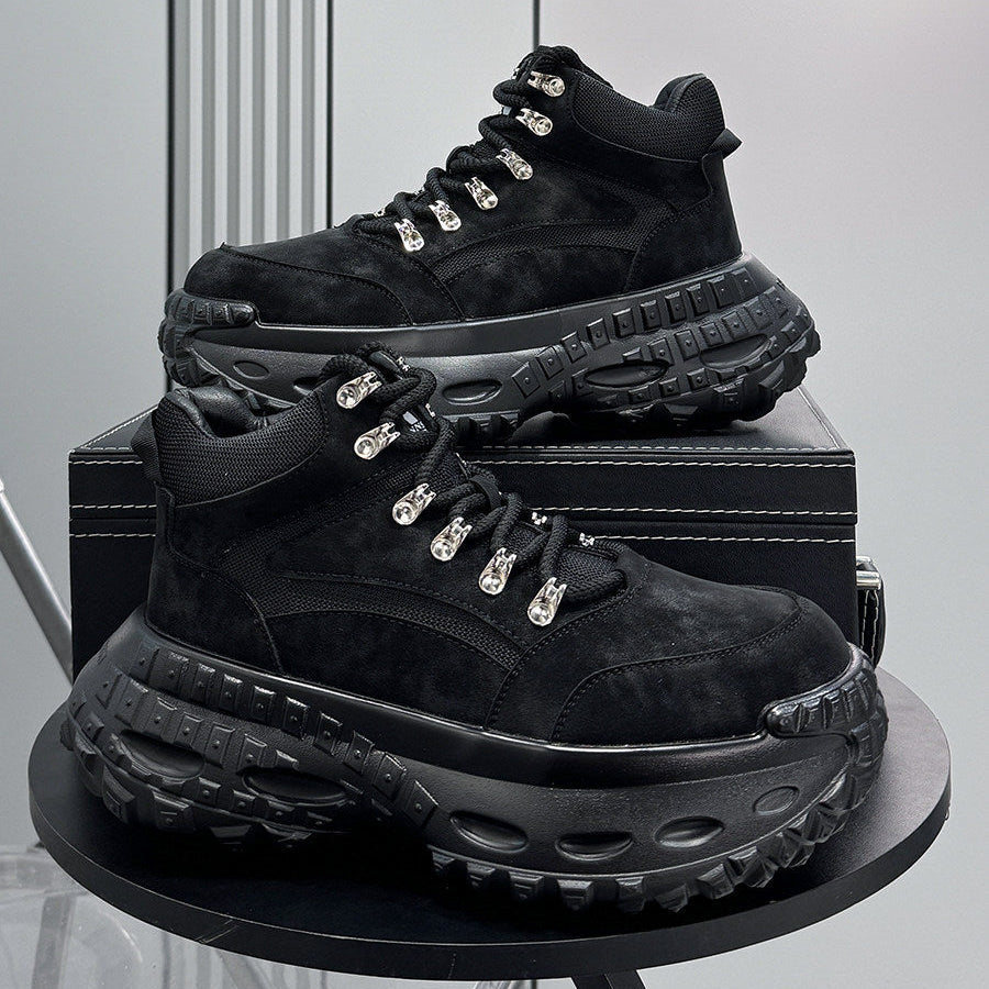 Chunky Platform Height Increase Boots