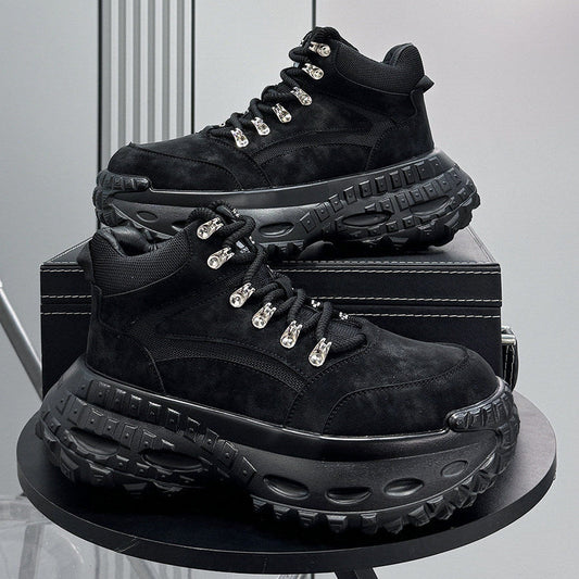 Chunky Platform Height Increase Boots