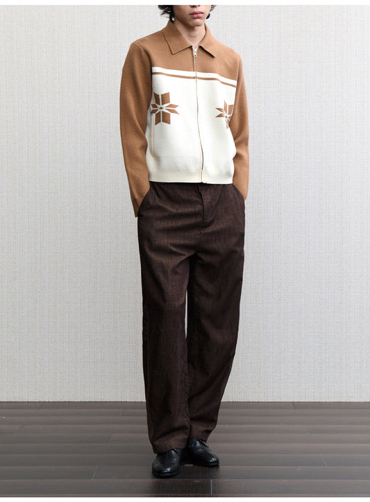 Thread Patchwork Casual Pants