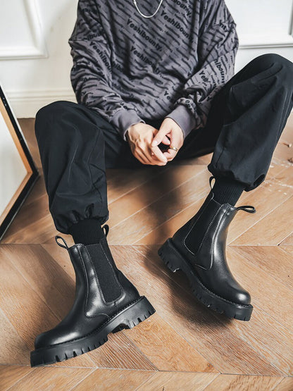 Chunky Platform Chelsea Boots