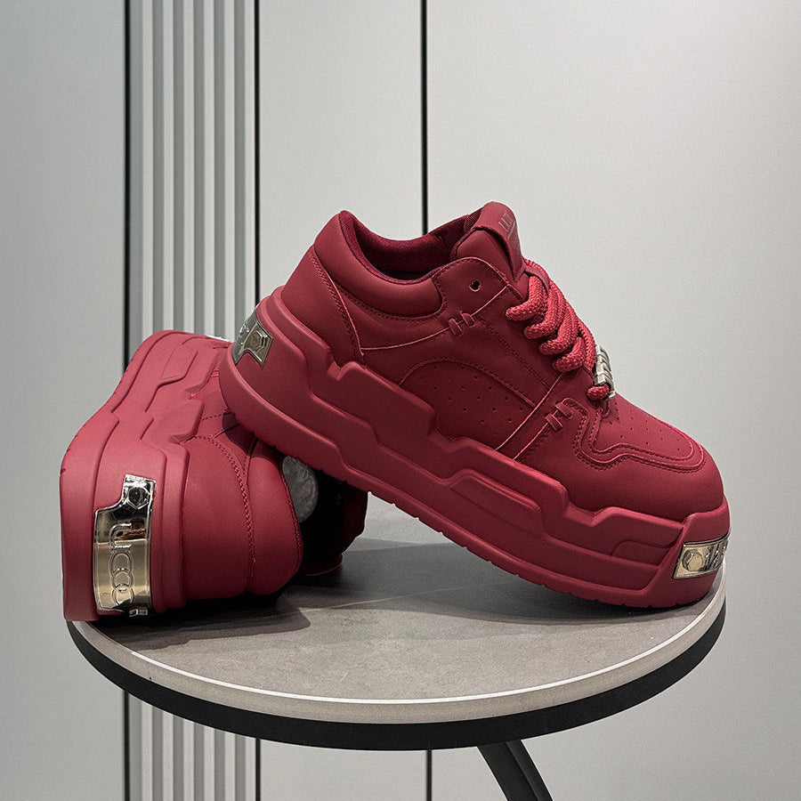 Vivid Platform Thick Sole Sneakers
