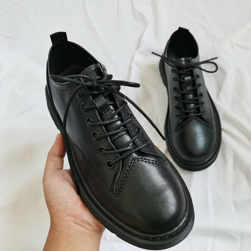 Platform Lace-Up Shoes