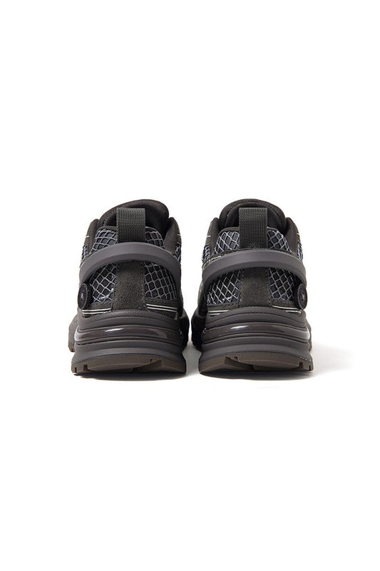 Gray Chunky Running Sneakers