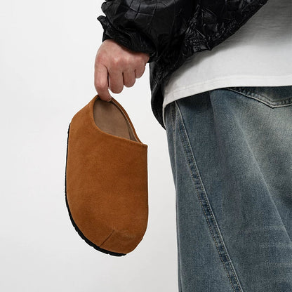 Box Toe Loft Suede Clogs