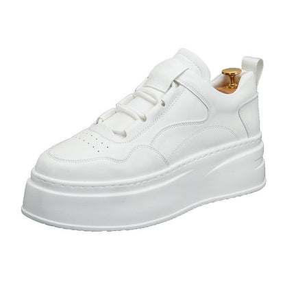Platform Lace-Up Sneakers