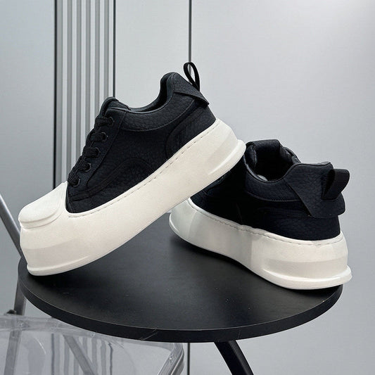 Shell Toe Platform Thick Sole Sneakers