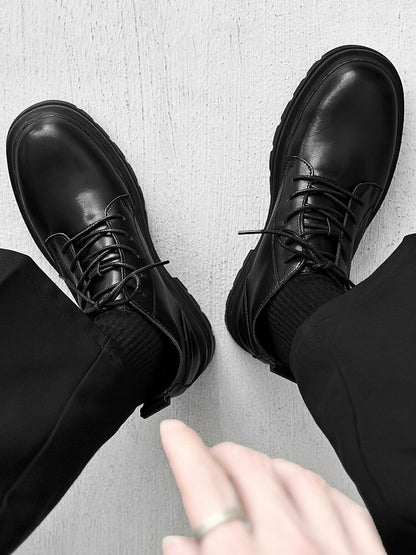 Platform Lace-Up Boots