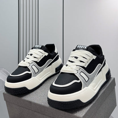 Thick-Sole Height-Increasing Skate Sneakers