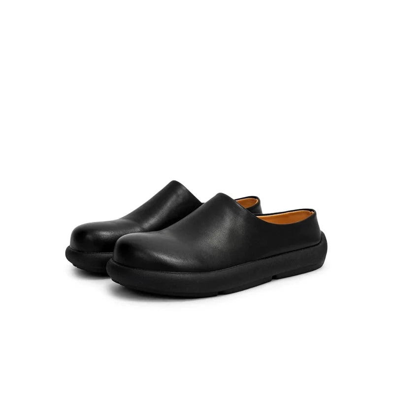 Amber Cloud Suede Clogs