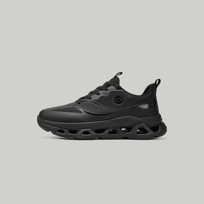 Hollow Sole Panel Sport Sneakers