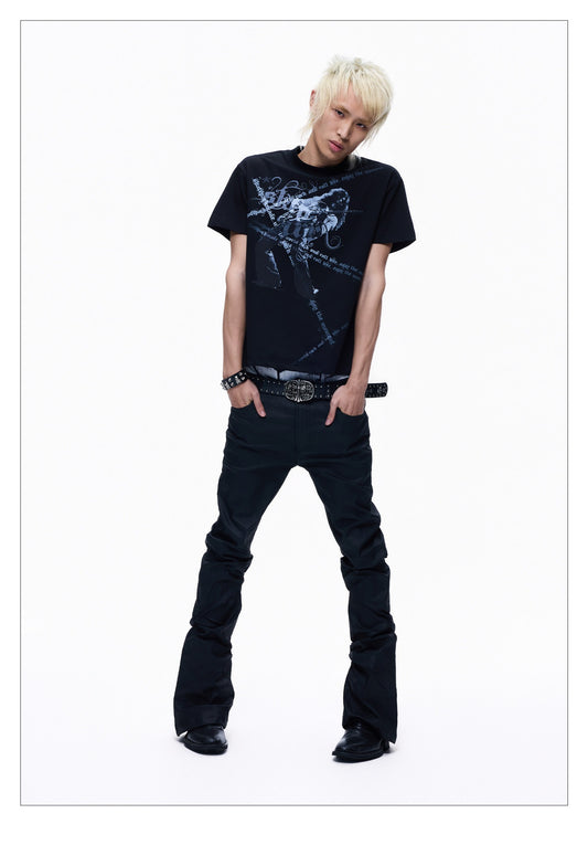 Short-sleeve Crewneck T-shirt