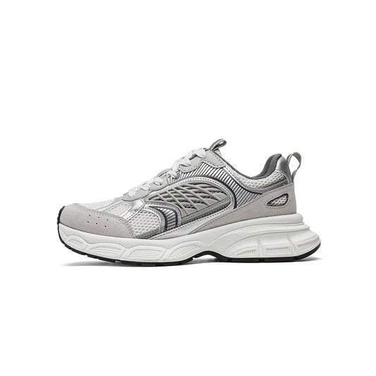 Breathable Mesh Lace-Up Sneakers