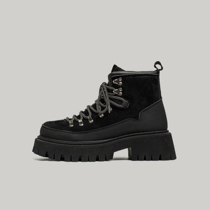 High-Top Thick Sole Outdoor Hiking Boots