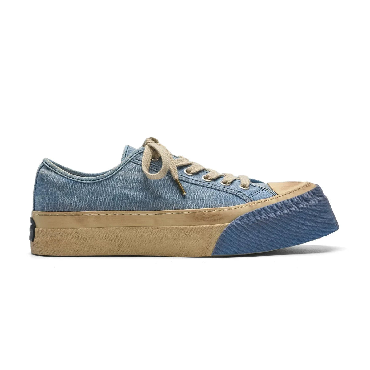 Retro Canvas Platform Sneakers