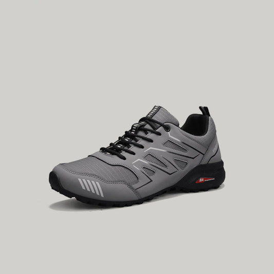 Mesh Panel Sport Lace-Up Sneakers