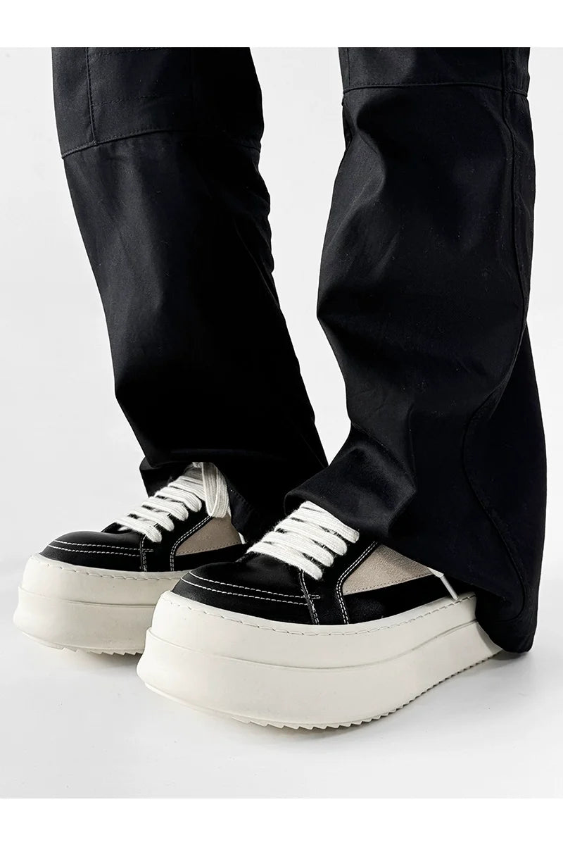 Chunky Elevated Sole Platform Sneakers