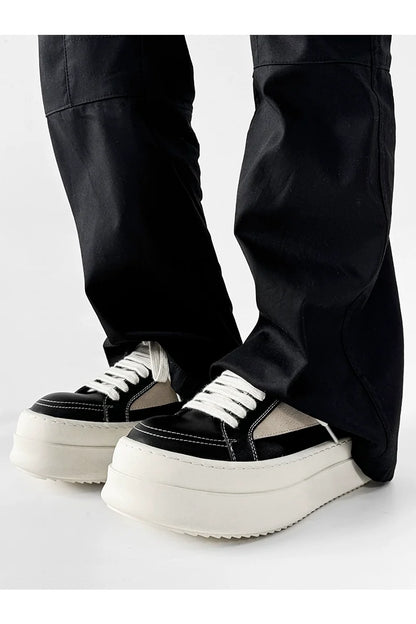 Chunky Elevated Sole Platform Sneakers