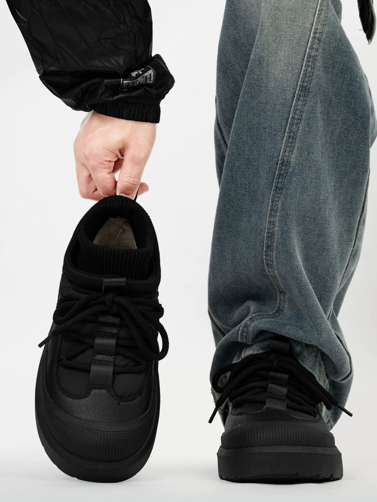Nightforge Knit Collar Sneakers