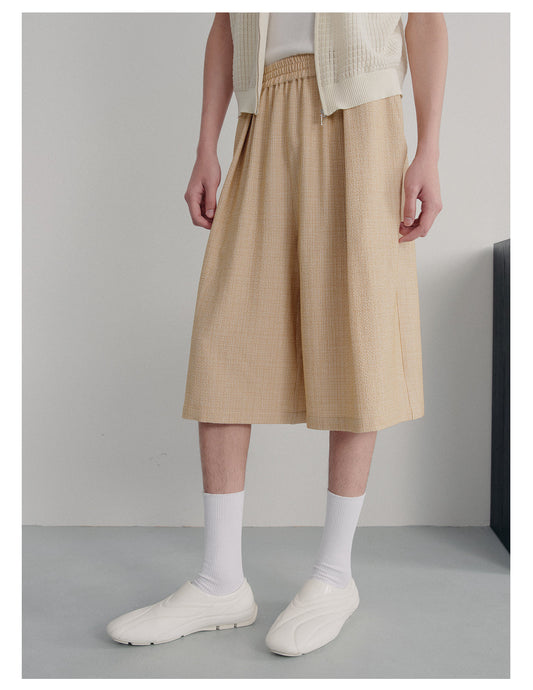 Bubble Pleats Shorts