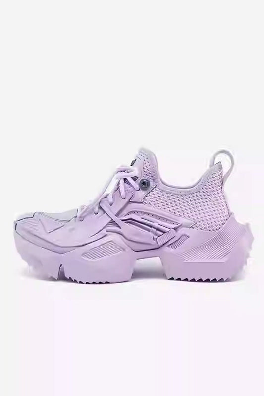 All-Season Mesh Platform Sneakers