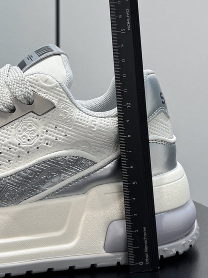 Thick-Sole Height-Increasing Skate Sneakers