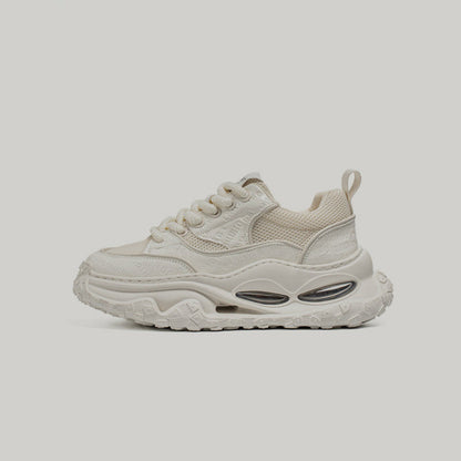Breathable Mesh Platform Sneakers WN23506