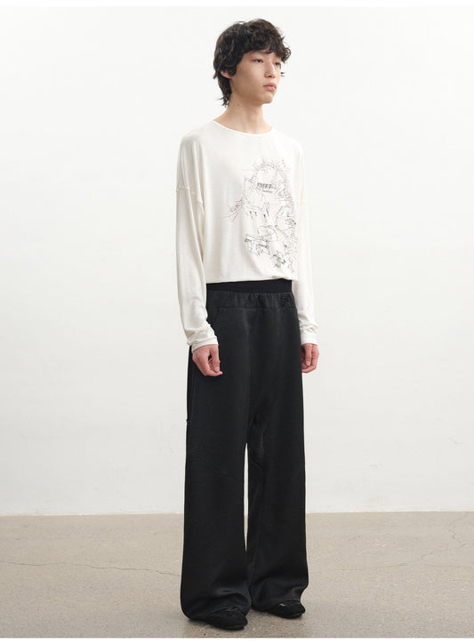 Quilted Casual Pants