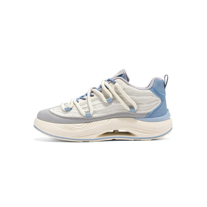 Breathable Mesh Platform Lace-Up Sneakers WN23512