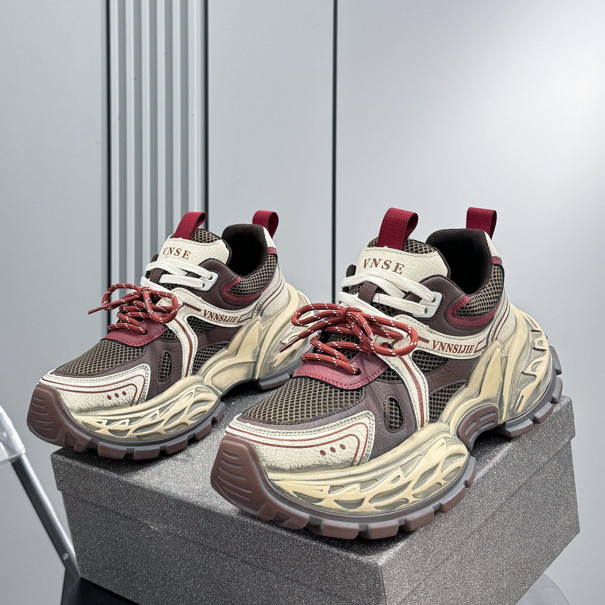 Chunky Platform Breathable Sneakers