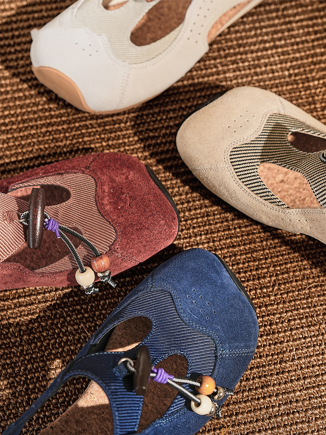 Nomad Loop Ethical T-Strap Ballet Sandal
