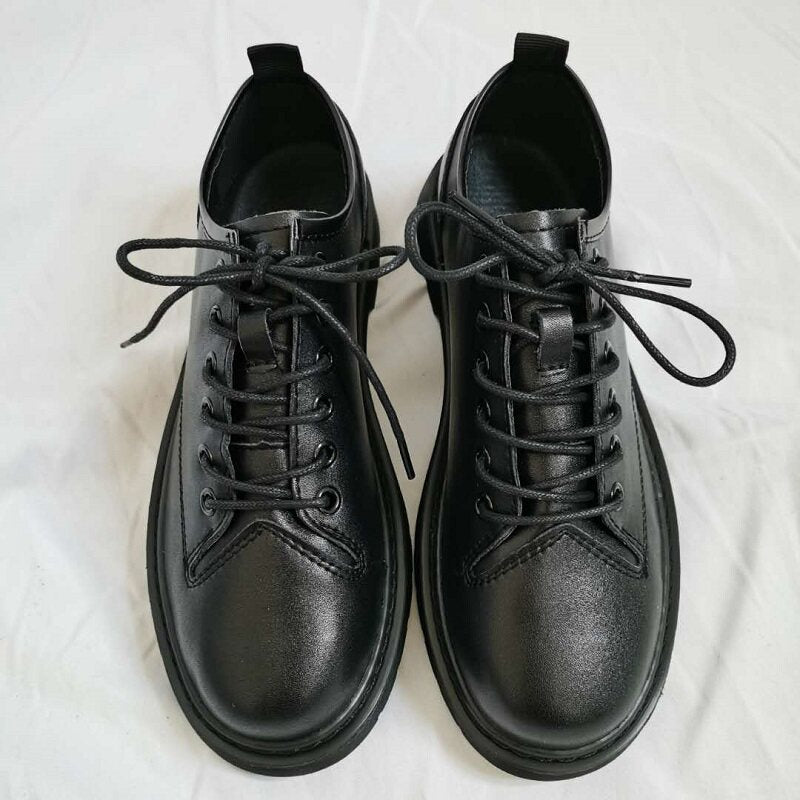 Platform Lace-Up Shoes