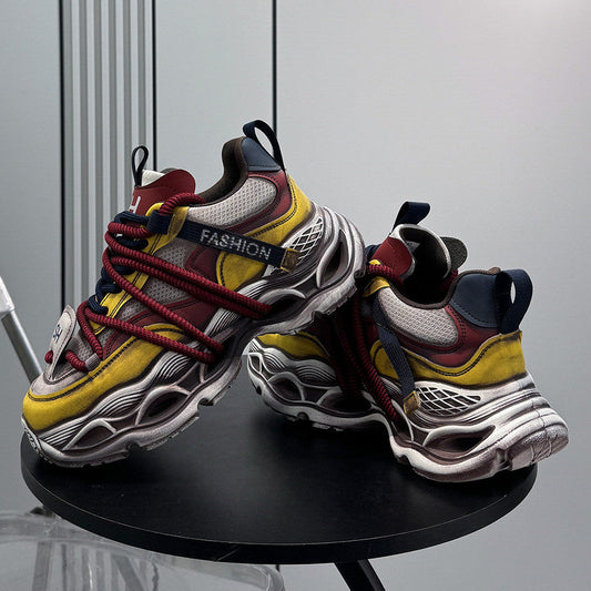 Rope Thick Sole Dad Sneakers