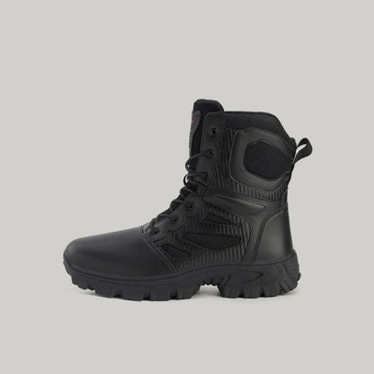 Platform Lace-Up Boots