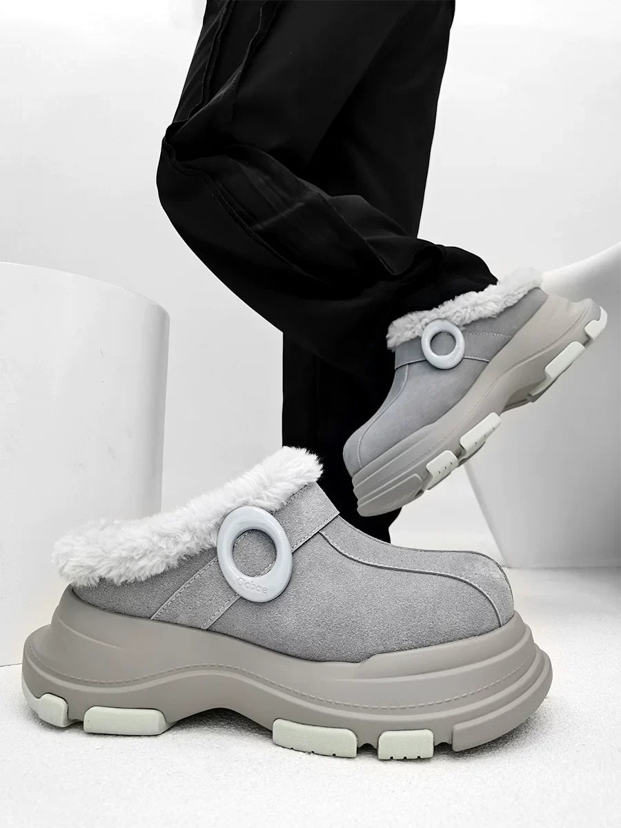 Polar Summit Fleece Platform Clogs