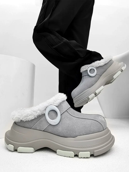 Polar Summit Fleece Platform Clogs