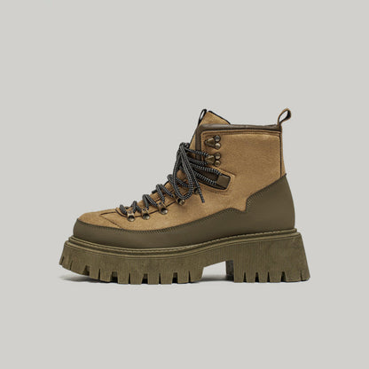 High-Top Thick Sole Outdoor Hiking Boots