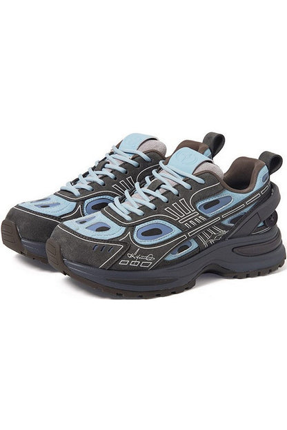 Chunky Colorblock Running Sneakers