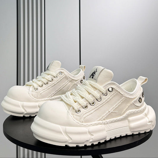 Panel Chunky Sole Sneakers