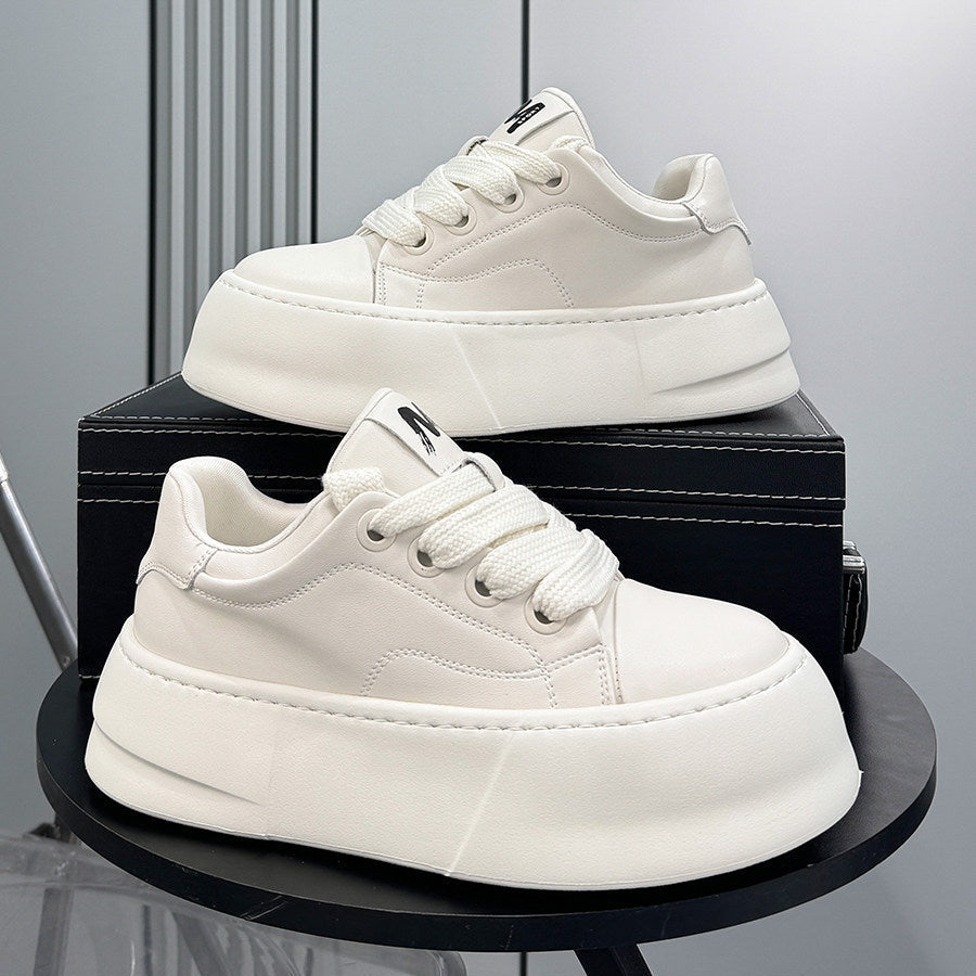 Lace Up Platform Thick Sole Sneakers
