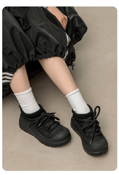 Alpine Grip Fleece-Lined Platform Sneakers