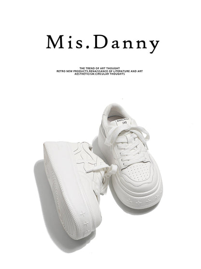 Chunky Sole Lace-Up Sneakers