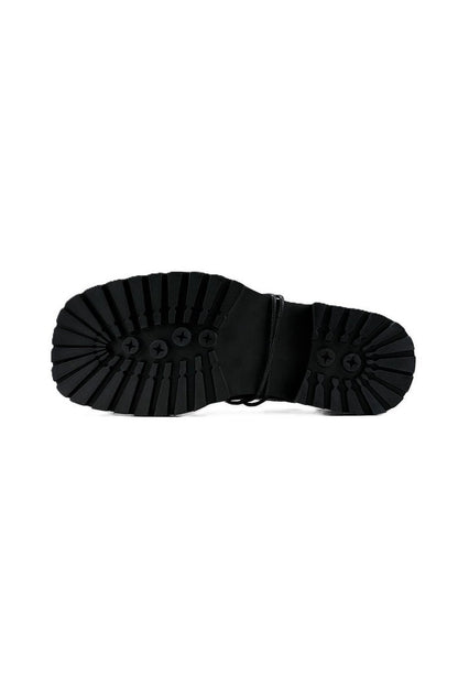 Nightblood Washed Derby Shoes