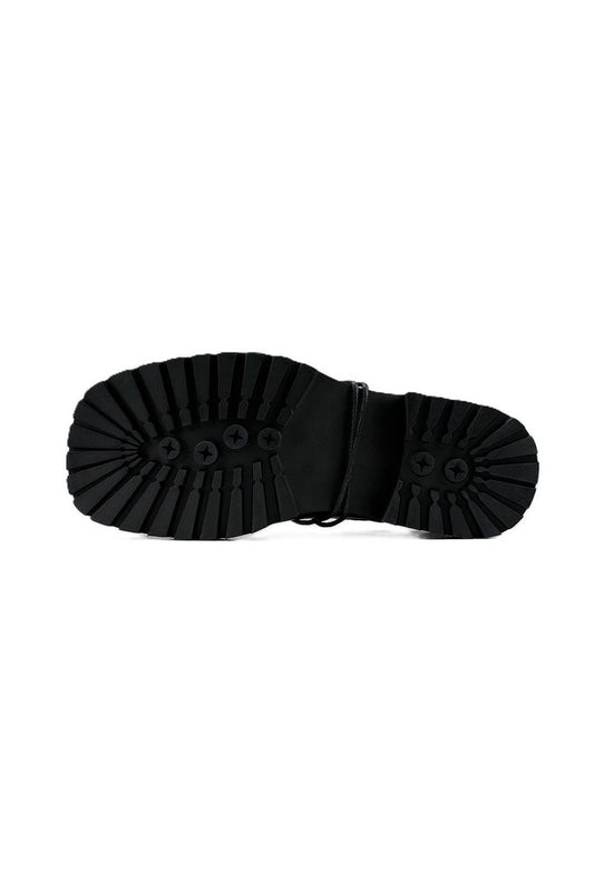 Nightblood Washed Derby Shoes